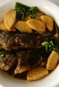 根魚とカンゾウのとっても簡単美味炊き!