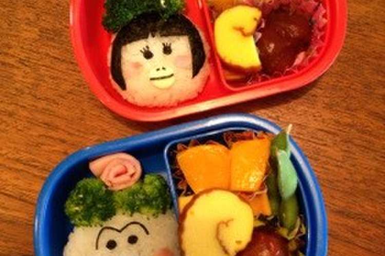 キャラ弁 はなかっぱ ももかっぱ レシピ 作り方 By ばに子 クックパッド 簡単おいしいみんなのレシピが370万品