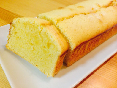 レモンのパウンドケーキの写真