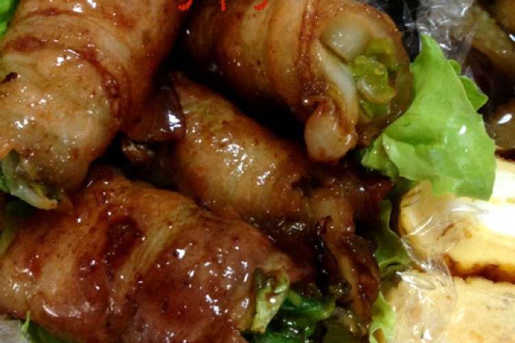 簡単 弁当レシピ 豚バラ肉キャベツ巻き レシピ 作り方 By まゆpiyo クックパッド 簡単おいしいみんなのレシピが352万品