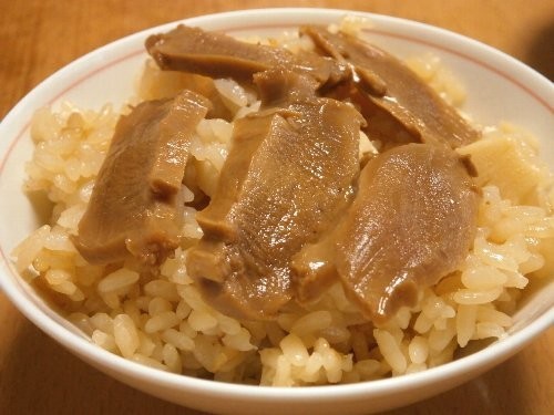 干しアワビご飯