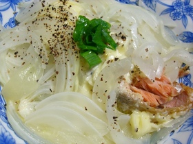 ♪レンジで5分♪ 鮭のオニオンマヨネーズ