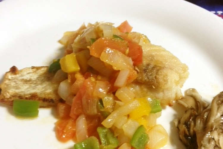 簡単でもそう見えない 野菜と白身魚グリル レシピ 作り方 By ウチのご飯だよ クックパッド 簡単おいしいみんなのレシピが363万品