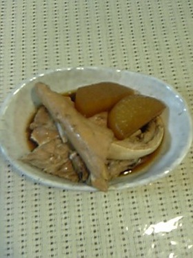 ぶりあら大根