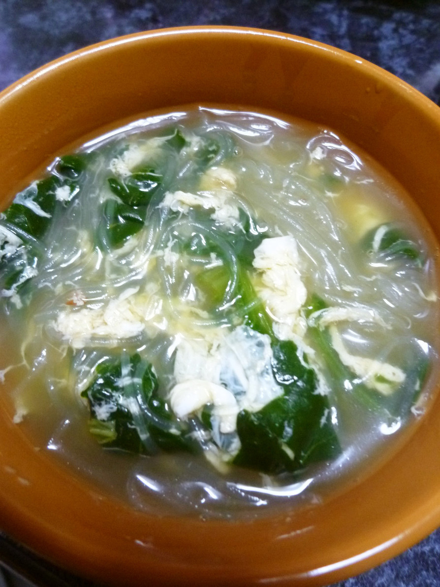 簡単10分☆中華風春雨スープの画像