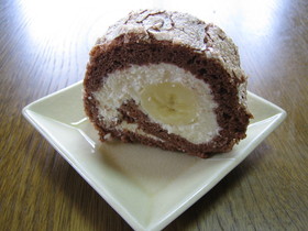 紀代子のチョコロールケーキ