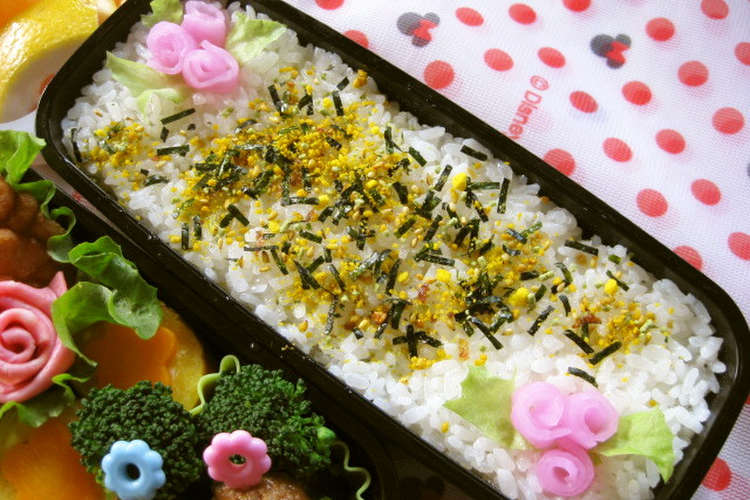 弁当飯 桜大根 漬物 Deピンクのお花 レシピ 作り方 By カナカナひぐらし クックパッド