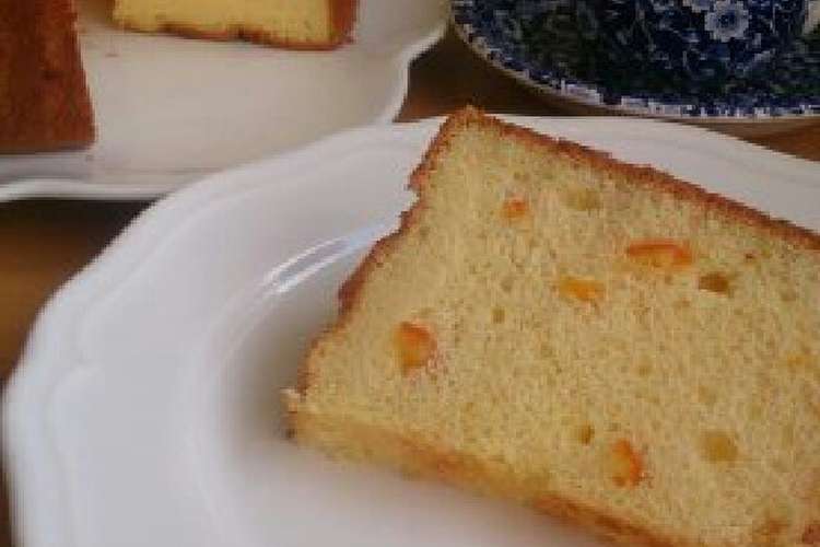 国産みかんセミノールのシフォンケーキ レシピ 作り方 By Kitchenk クックパッド