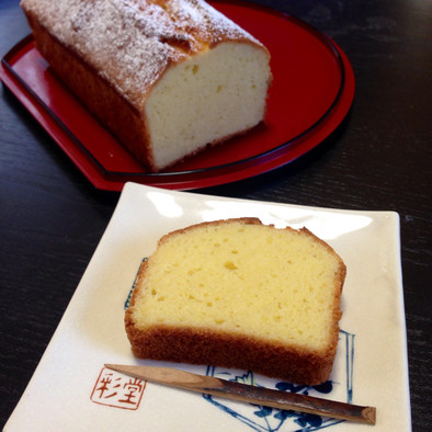 HM簡単☆和菓子屋の白あんパウンドケーキの写真