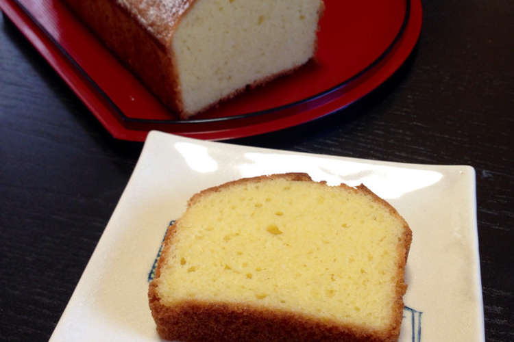 Hm簡単 和菓子屋の白あんパウンドケーキ レシピ 作り方 By S Theworld クックパッド