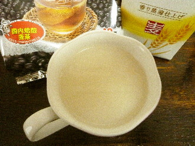 アイス♡黒豆麦茶ミルク酒の写真