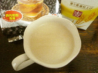 アイス♡黒豆麦茶ミルク酒の画像