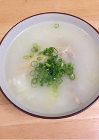 簡単！男子でもつくれる炊飯器で参鶏湯！