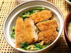 とじないカツ丼