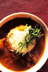  タイ米で食べる超インド風カレー