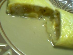 『玉ねぎ』だけの♪とろとろオムレツ♪