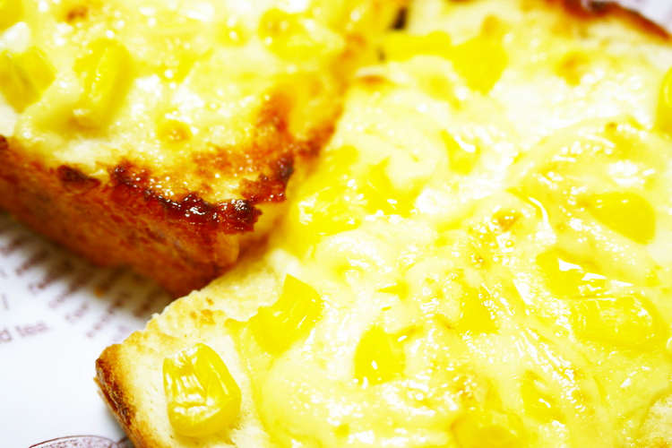 朝食のトーストに コーンマヨピザトースト レシピ 作り方 By ほっこり の クックパッド