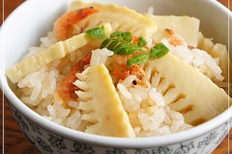悶絶 生桜海老と筍の炊き込みご飯 レシピ 作り方 By らるむ クックパッド