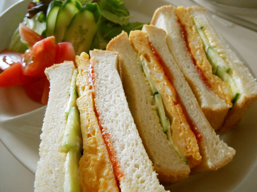 うち流☆玉子サンドイッチ（写真付き）の画像