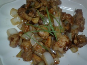 中華風!鶏肉と玉ねぎ炒め物