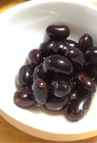 時短♪甘さ控えめ黒豆の煮物