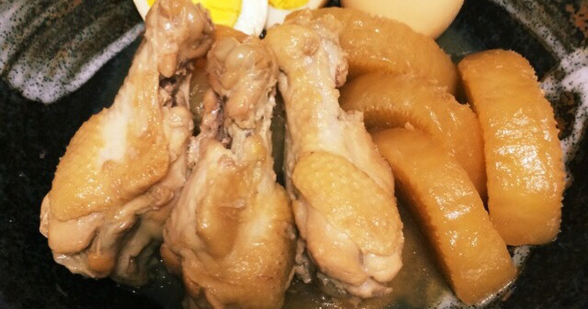 簡単＆絶品♡手羽元・卵・大根の煮物♪ by ☆にこぷー☆ 【クックパッド】 簡単おいしいみんなのレシピが317万品