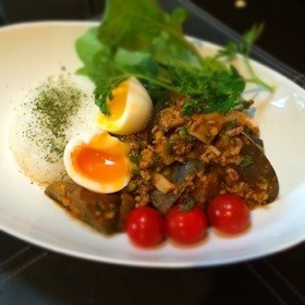 簡単*ヘルシートロトロかぼちゃの麻婆茄子
