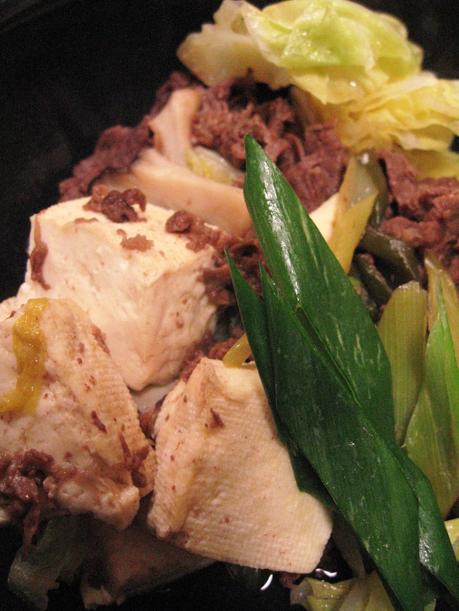 ワンルームご飯★肉豆腐の画像
