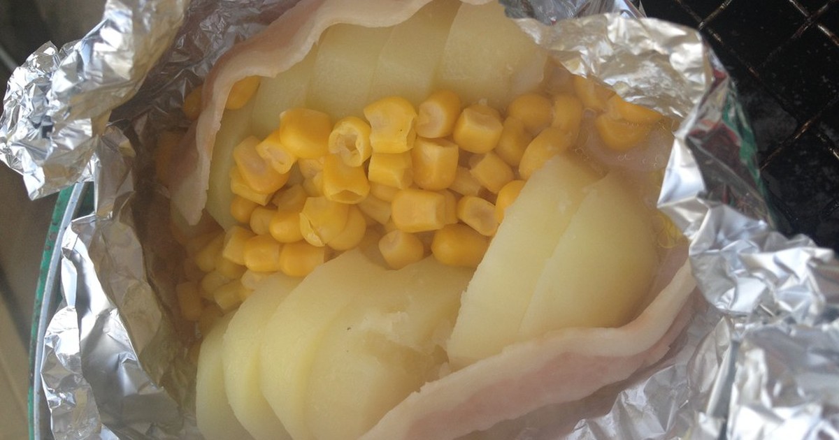 qに じゃがバタコーンのホイル焼き レシピ 作り方 By Kesoaki クックパッド 簡単おいしいみんなのレシピが350万品