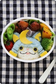 妖怪ウォッチ ブシニャン*キャラ弁の写真