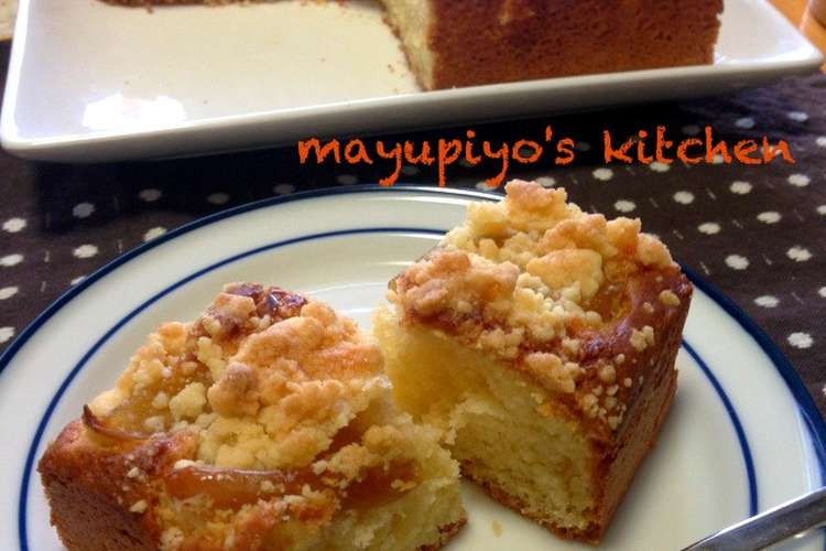 甘酸っぱくて優しい味 りんご煮のケーキ レシピ 作り方 By まゆpiyo クックパッド 簡単おいしいみんなのレシピが376万品