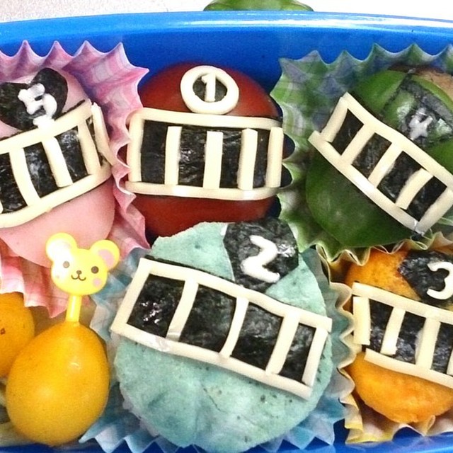 トッキュウジャー全員集合 キャラ弁 レシピ 作り方 By Karin クックパッド