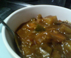 夏野菜ころころカレー