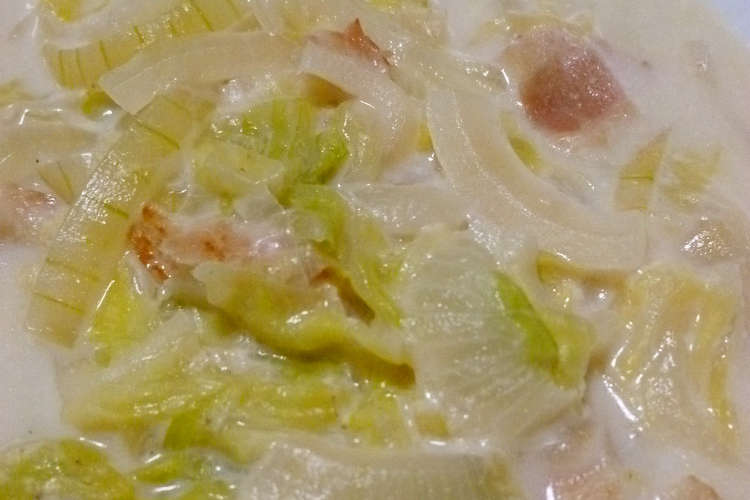 簡単 キャベツとベーコンのクリーム煮 レシピ 作り方 By Ayayagi クックパッド 簡単おいしいみんなのレシピが372万品