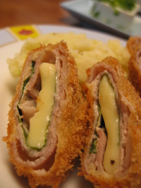 豚肉のチーズ巻き