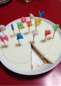 ヨーグルトケーキ☆誕生日・Xmasに♪