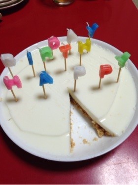 ヨーグルトケーキ☆誕生日・Xmasに♪の画像