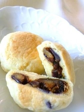 なす味噌そぼろの信州お焼き