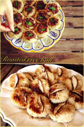 【ココナッツオイル】焼きおにぎり*2種*