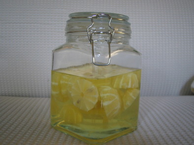 レモン酒の写真