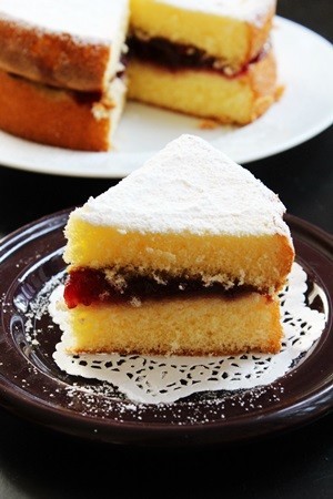 簡単「ヴィクトリアンサンドイッチケーキ」の画像