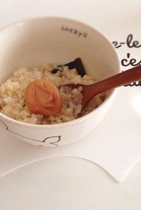 乳酸菌を作り終えた玄米の活用（＾∇＾）