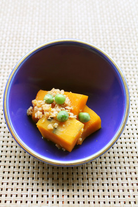 南瓜の鶏そぼろ煮