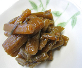蕗の甘露煮