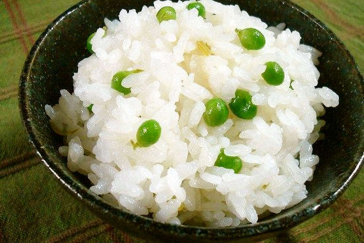 スナップエンドウで豆ご飯 レシピ 作り方 By しんがし畑 クックパッド