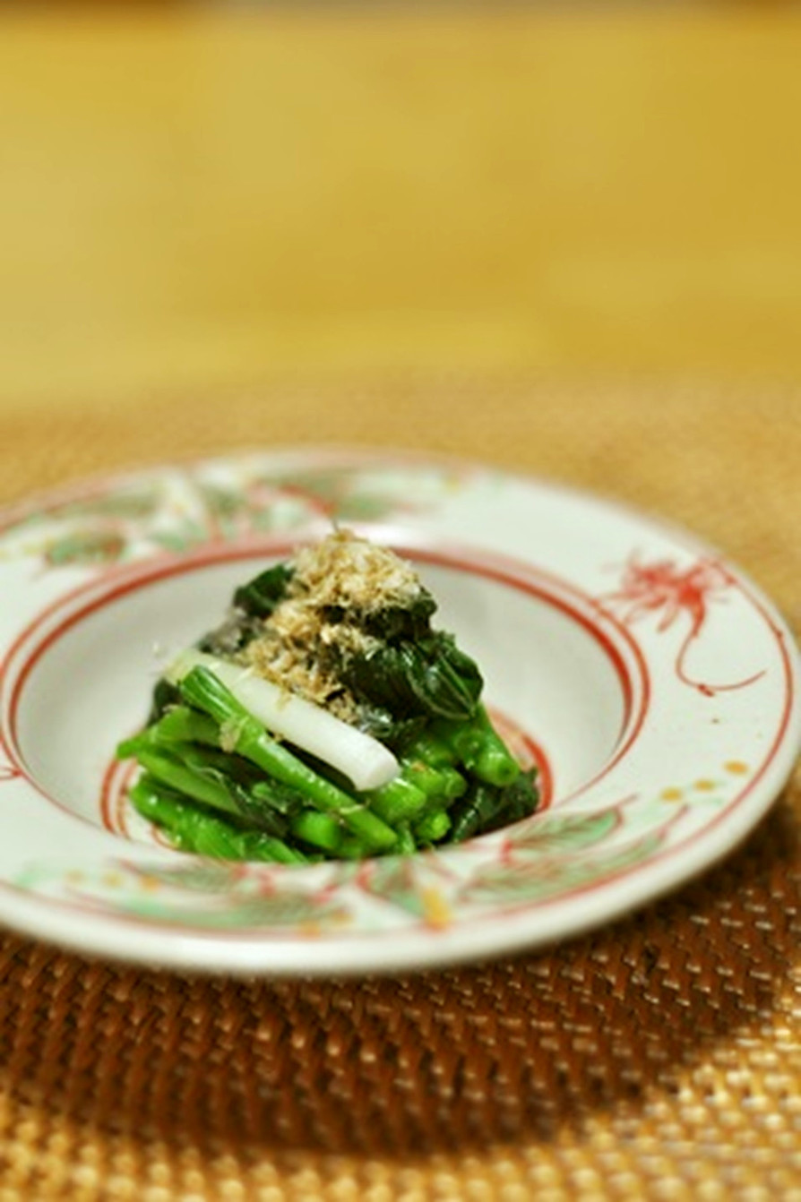ほんのり甘い❤春の味❤アズキ菜のおひたしの画像