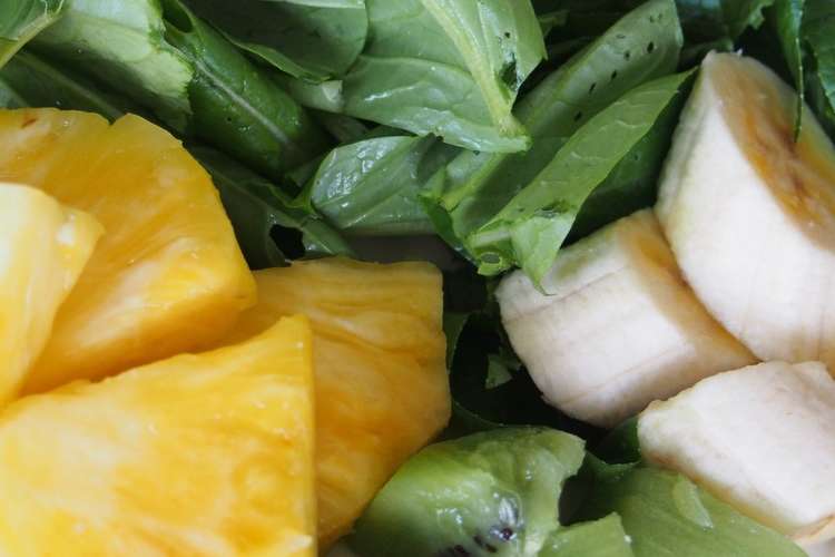 グリーンスムージー応用編 デトックス レシピ 作り方 By ひとひらの葉っぱ クックパッド 簡単おいしいみんなのレシピが361万品