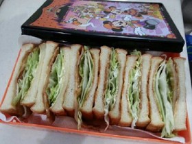 とっても簡単&焼き肉サンドイッチ