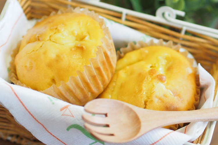 おやつに ふわふわ りんごのマフィン レシピ 作り方 By ひぃ クックパッド