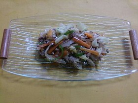 簡単!肉野菜炒め